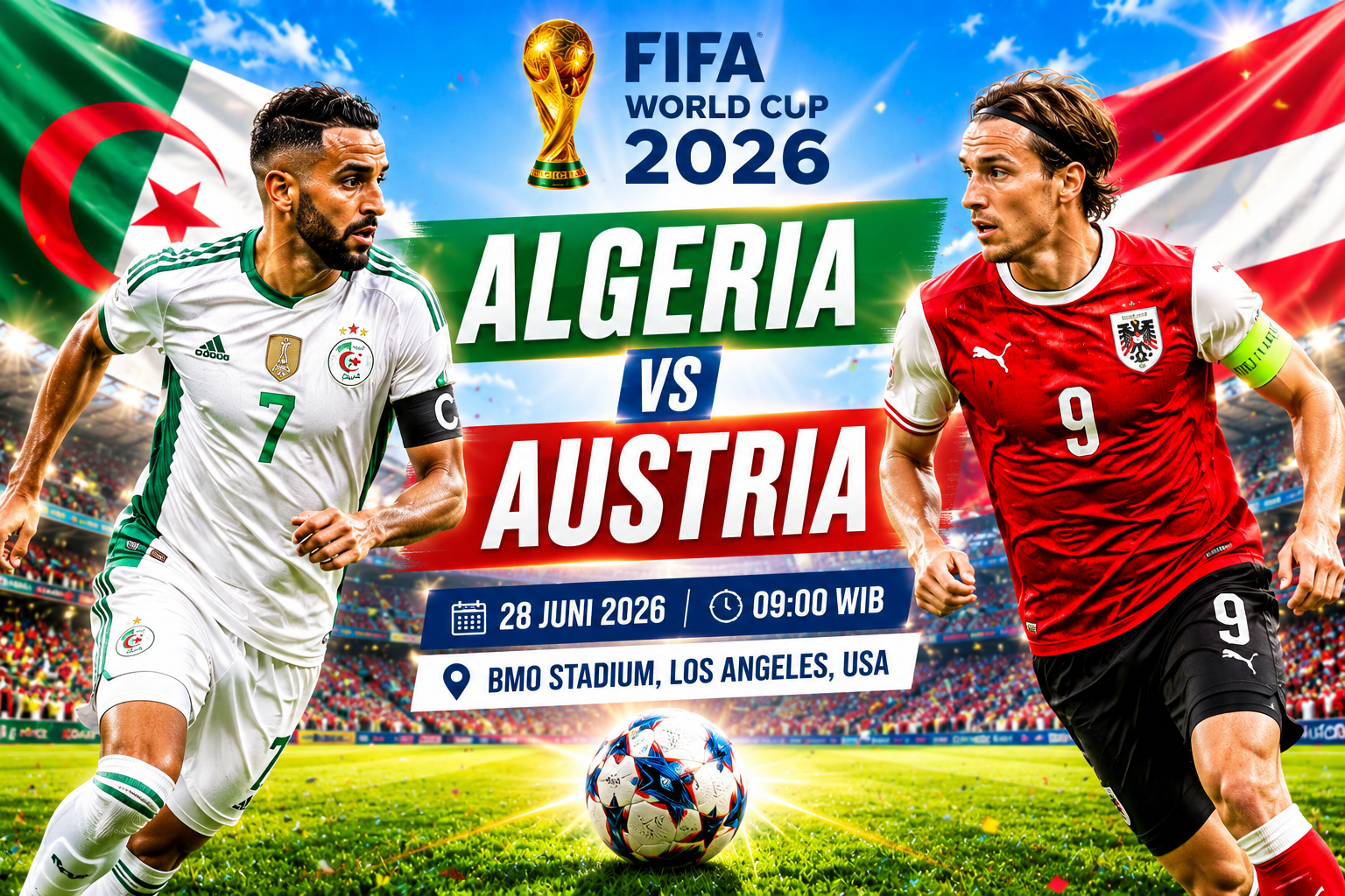 Algeria vs Austria