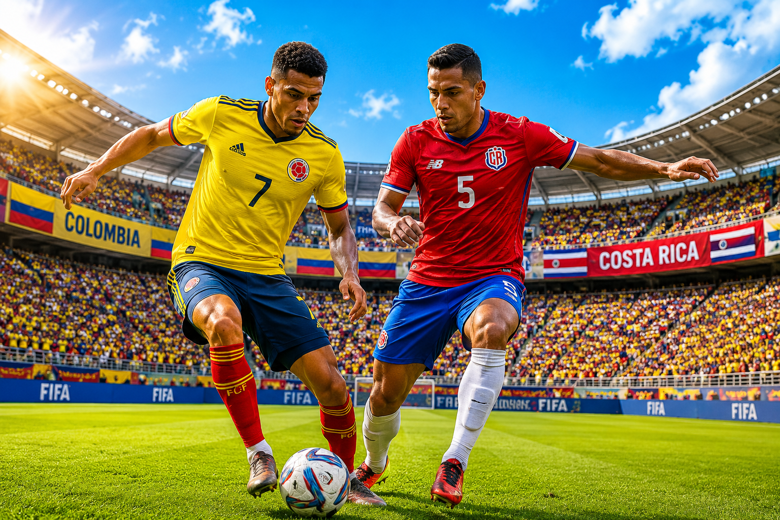 Colombia vs Costa Rica