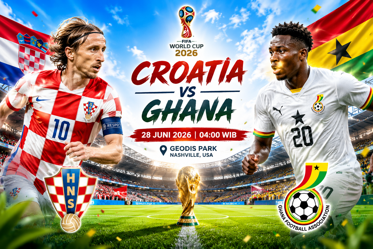 Croatia vs Ghana