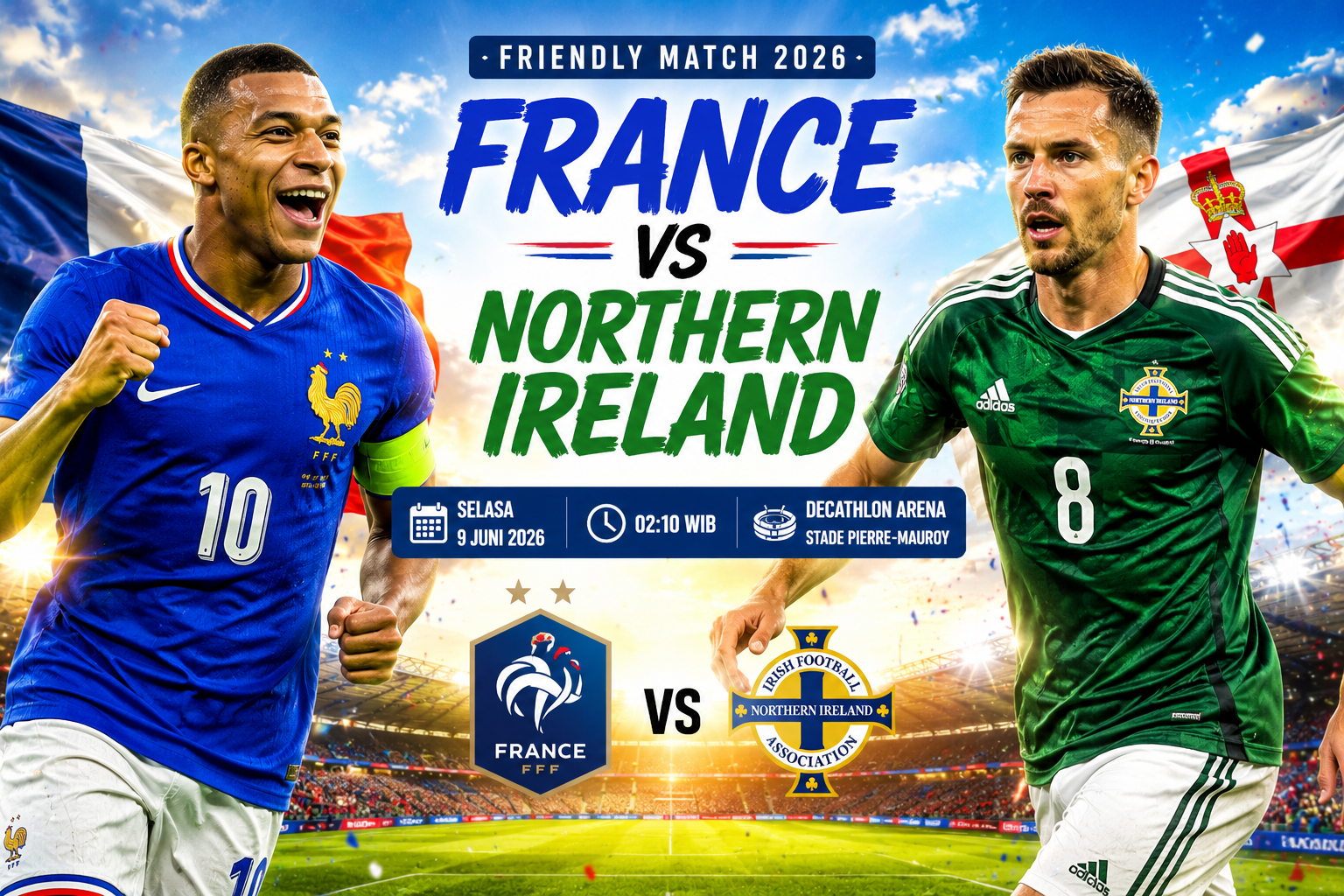 France vs Northern Ireland