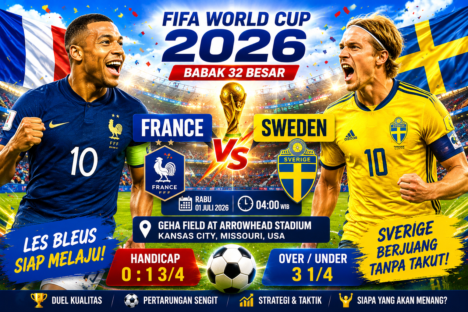 France vs Sweden
