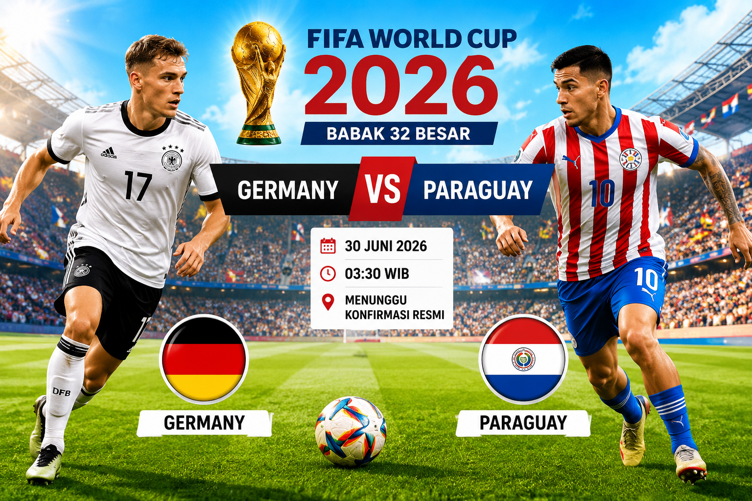 Germany vs Paraguay