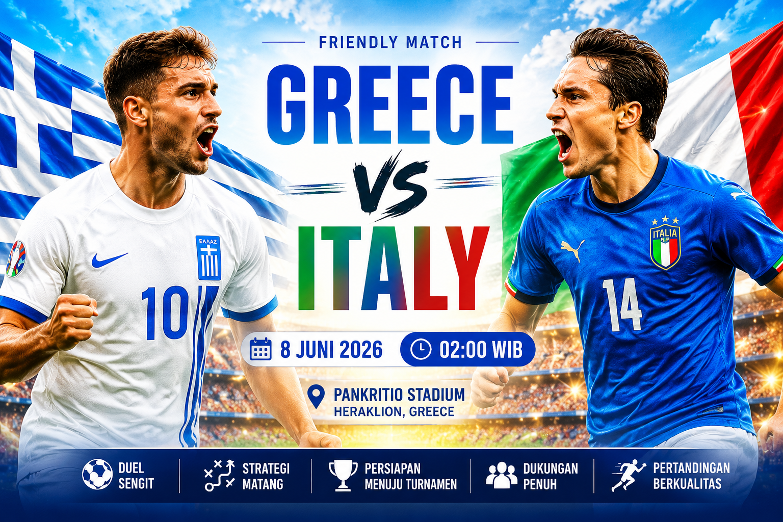 Greece vs Italy