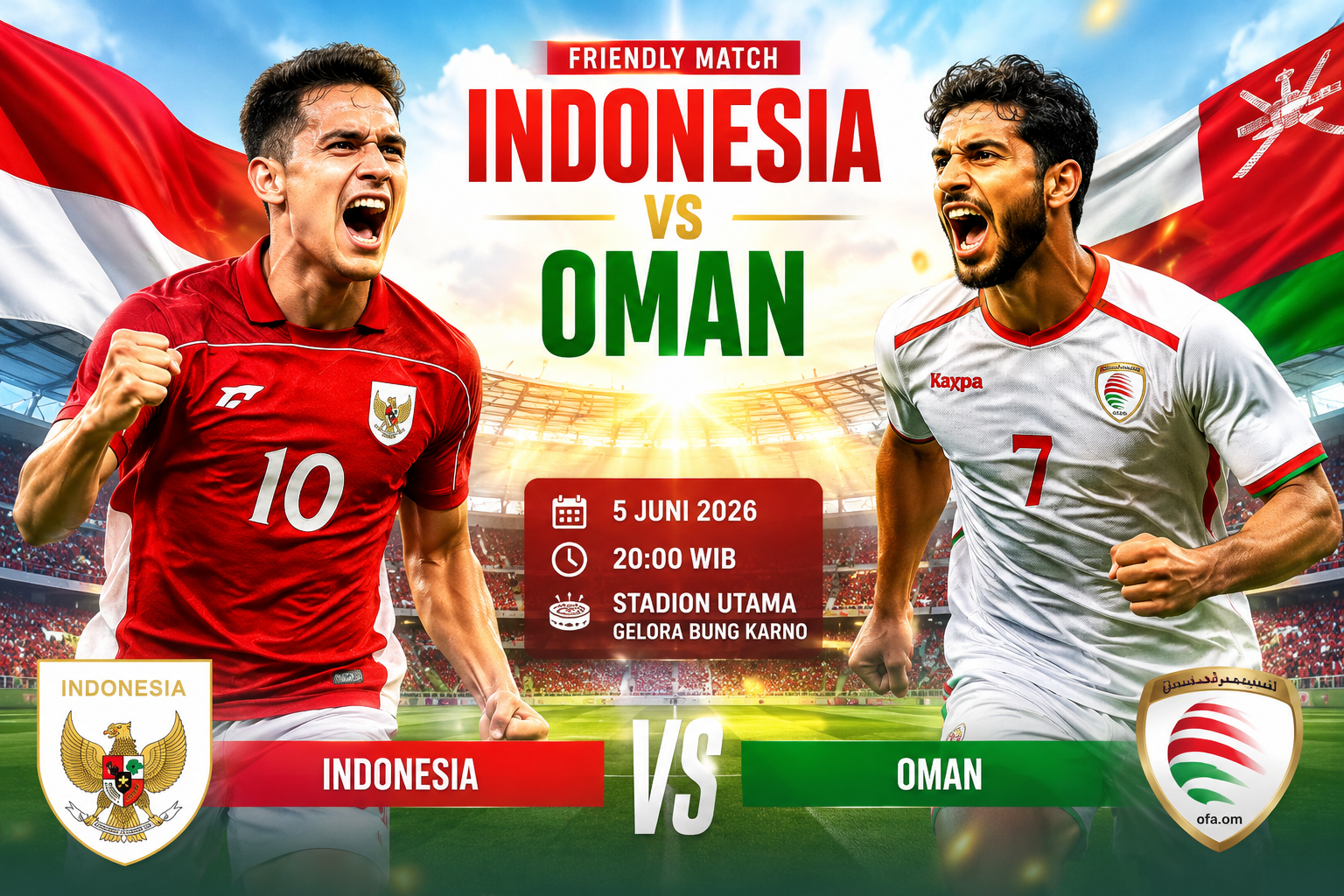 Indonesia vs Oman