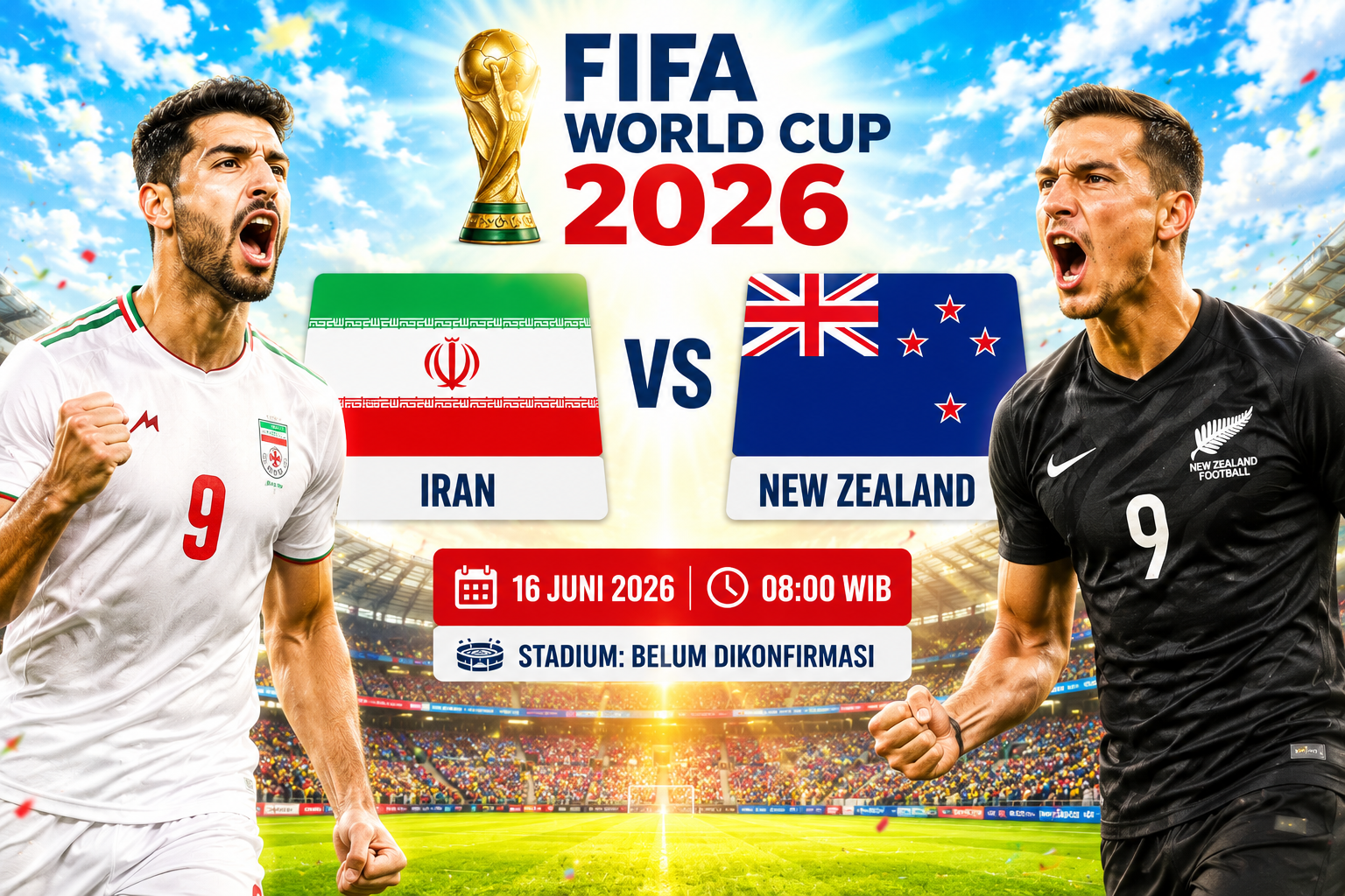 Iran vs New Zealand