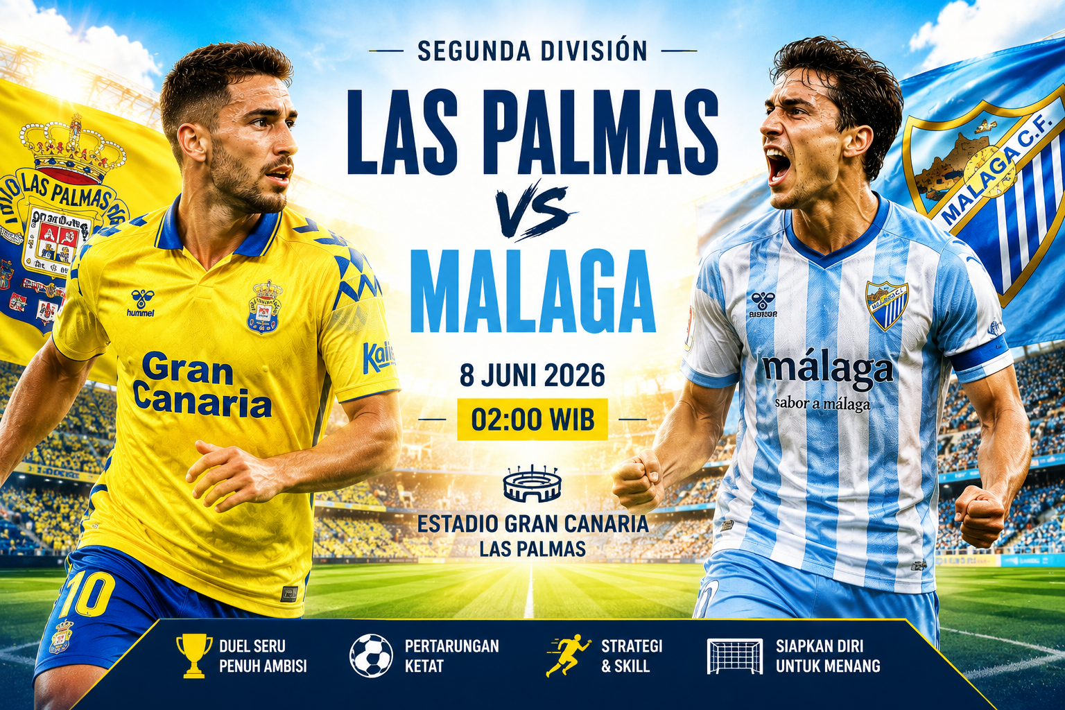 Las Palmas vs Malaga
