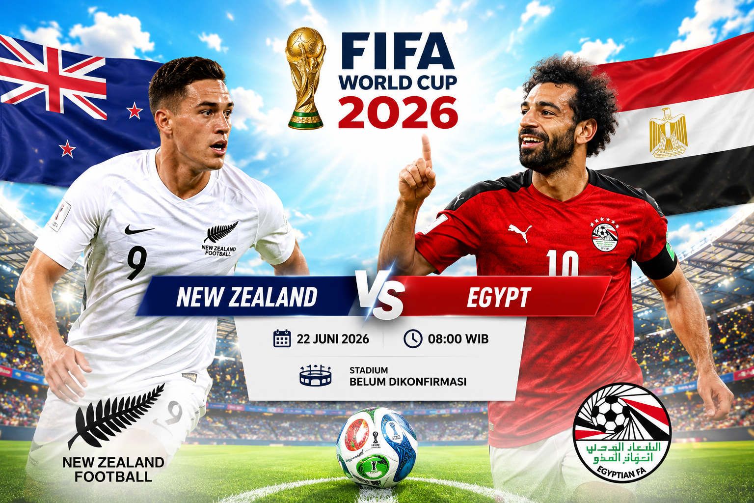 New Zealand vs Egypt
