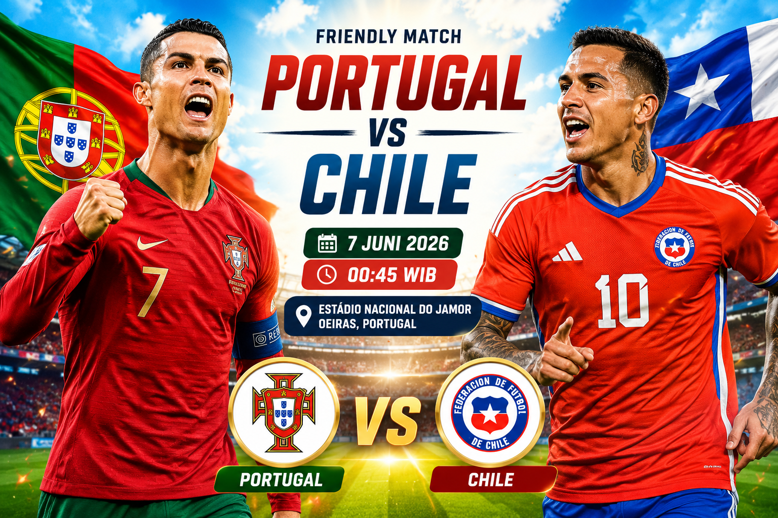 Portugal vs Chile