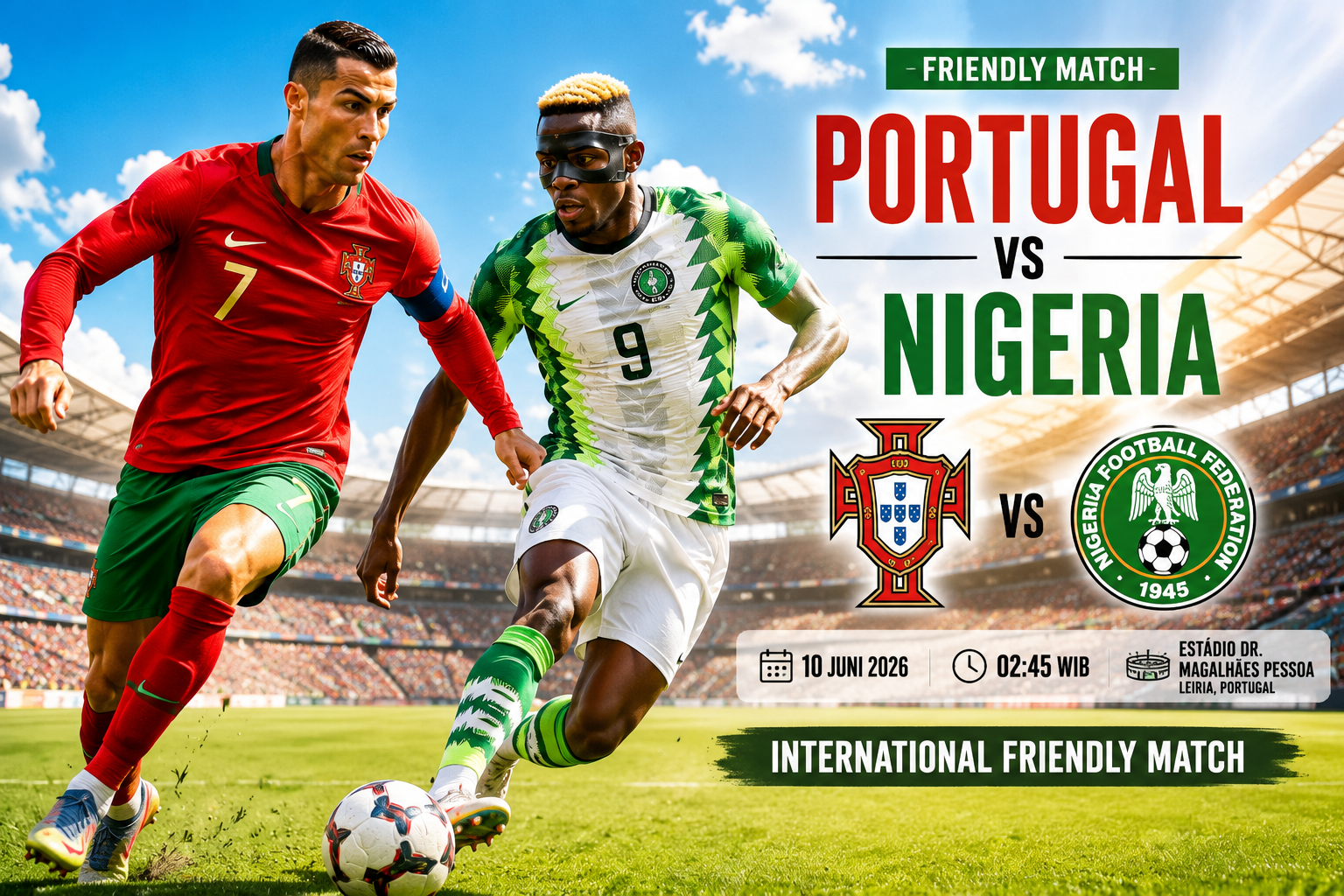 Portugal vs Nigeria