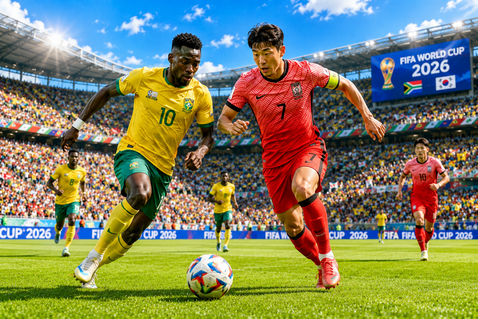 South Africa vs Korea Republic