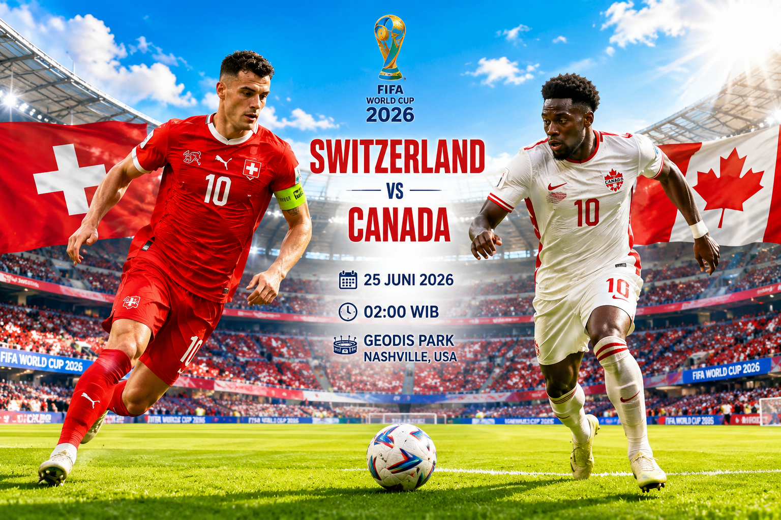 Switzerland vs Canada