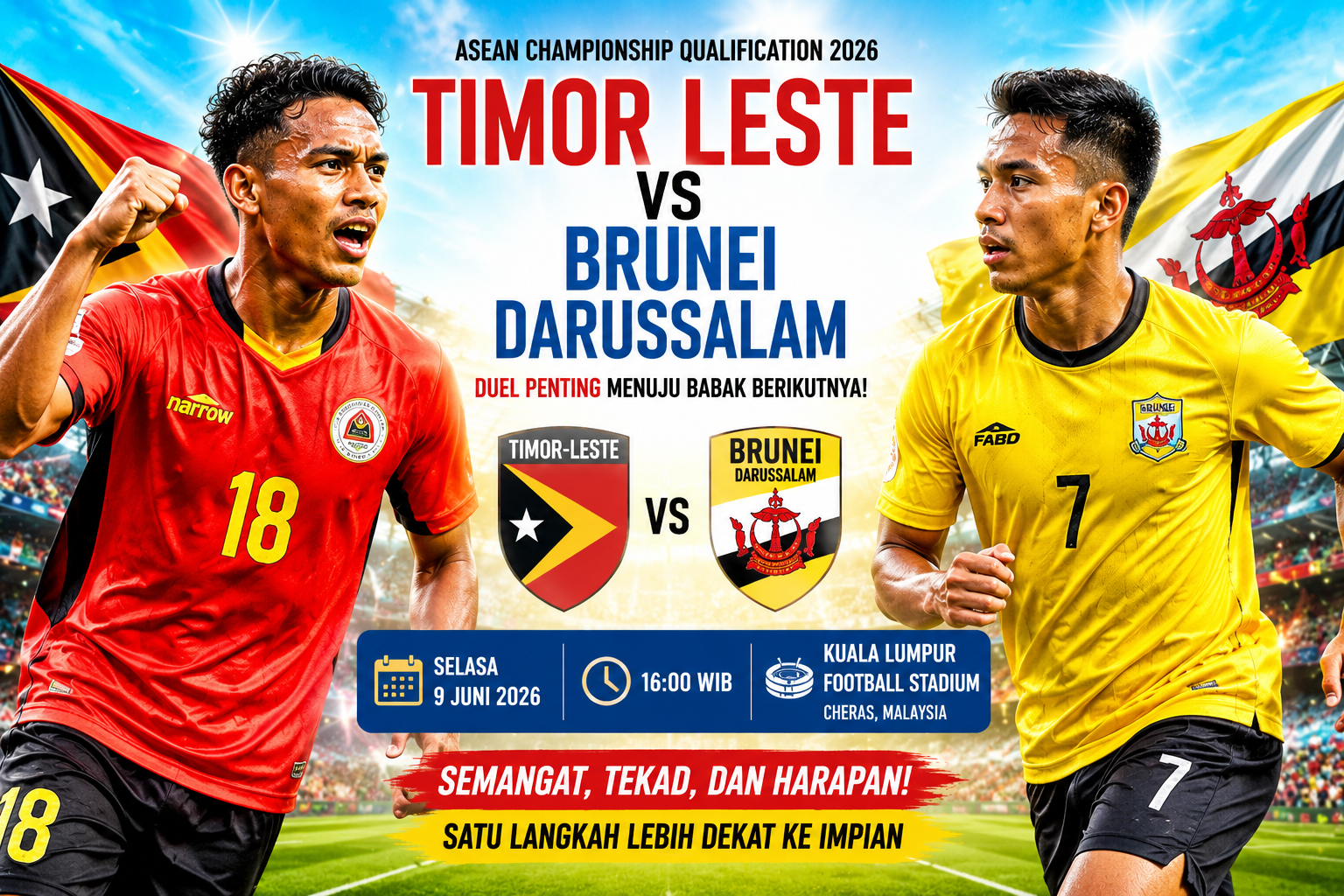 Timor Leste vs Brunei Darussalam