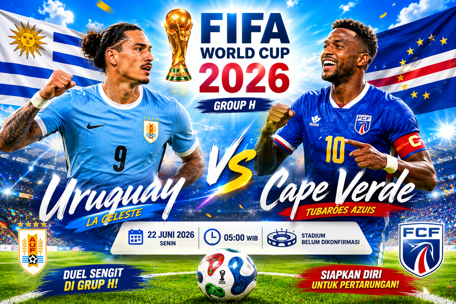 Uruguay vs Cape Verde