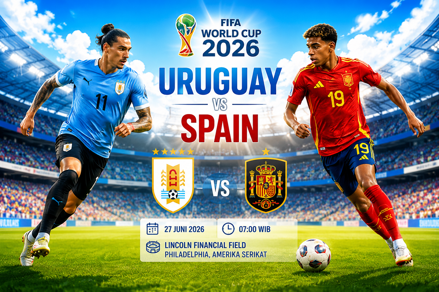 Uruguay vs Spain