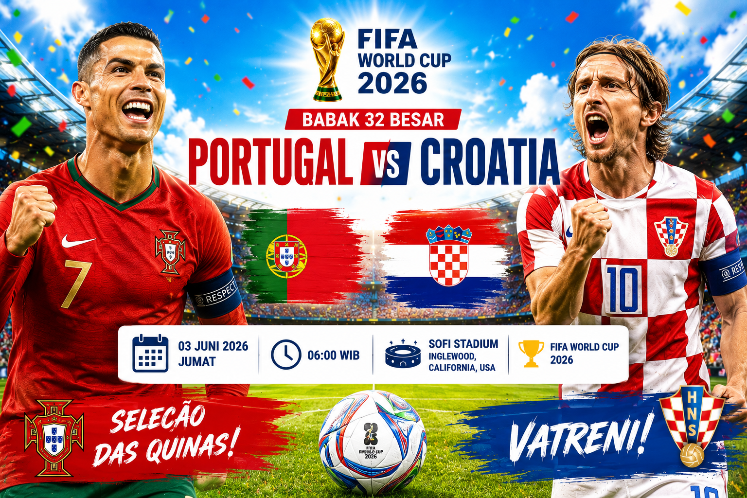 Portugal vs Croatia