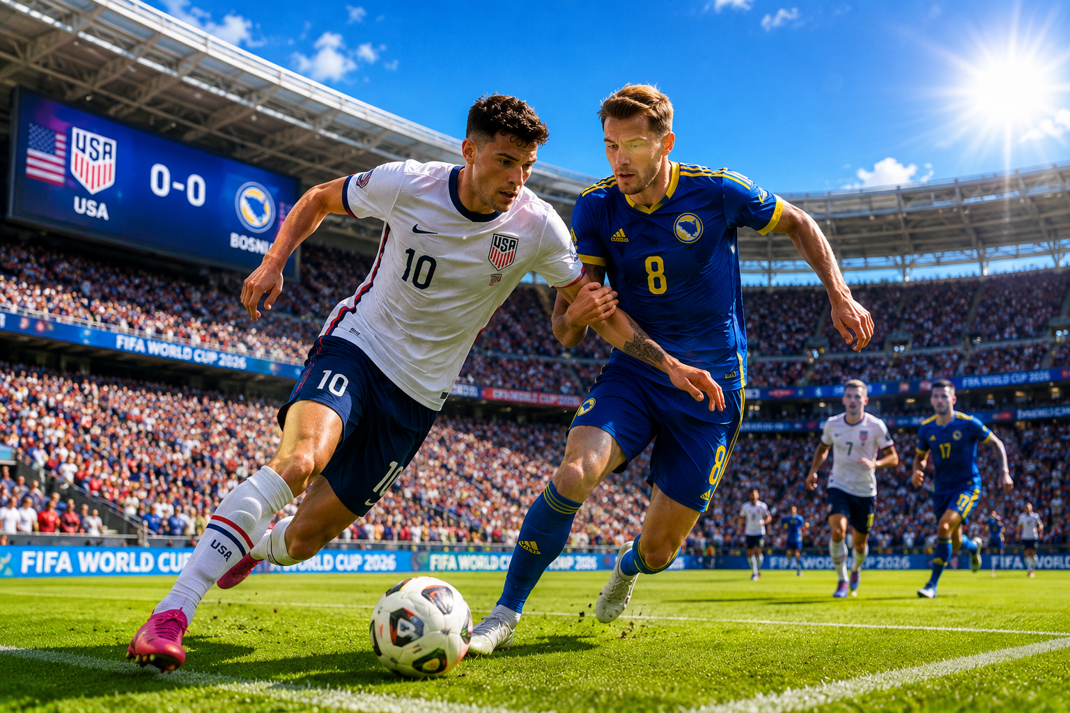 Prediksi USA vs Bosnia 2 Juli 2026 – FIFA World Cup 2026