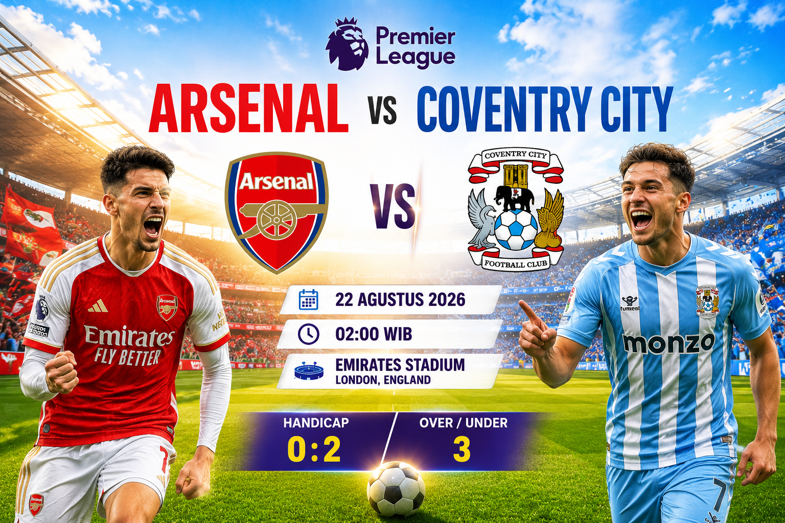 Arsenal vs Coventry City