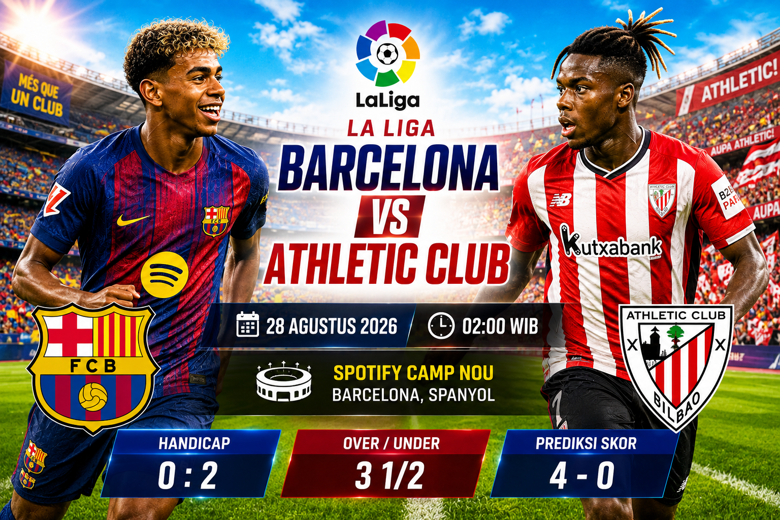 Barcelona vs Athletic Club