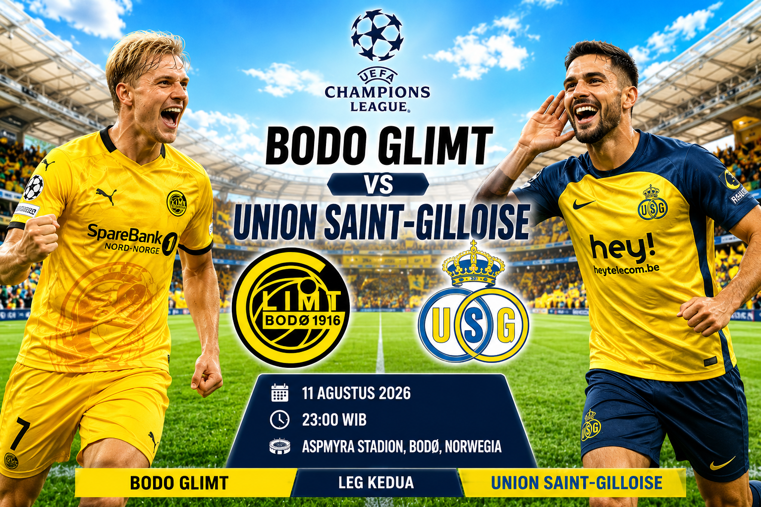Bodo Glimt vs Union Saint Gilloise