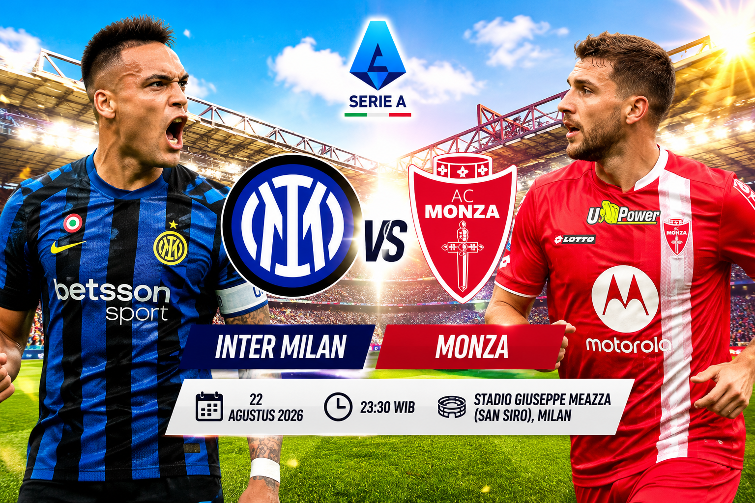 Inter Milan vs Monza