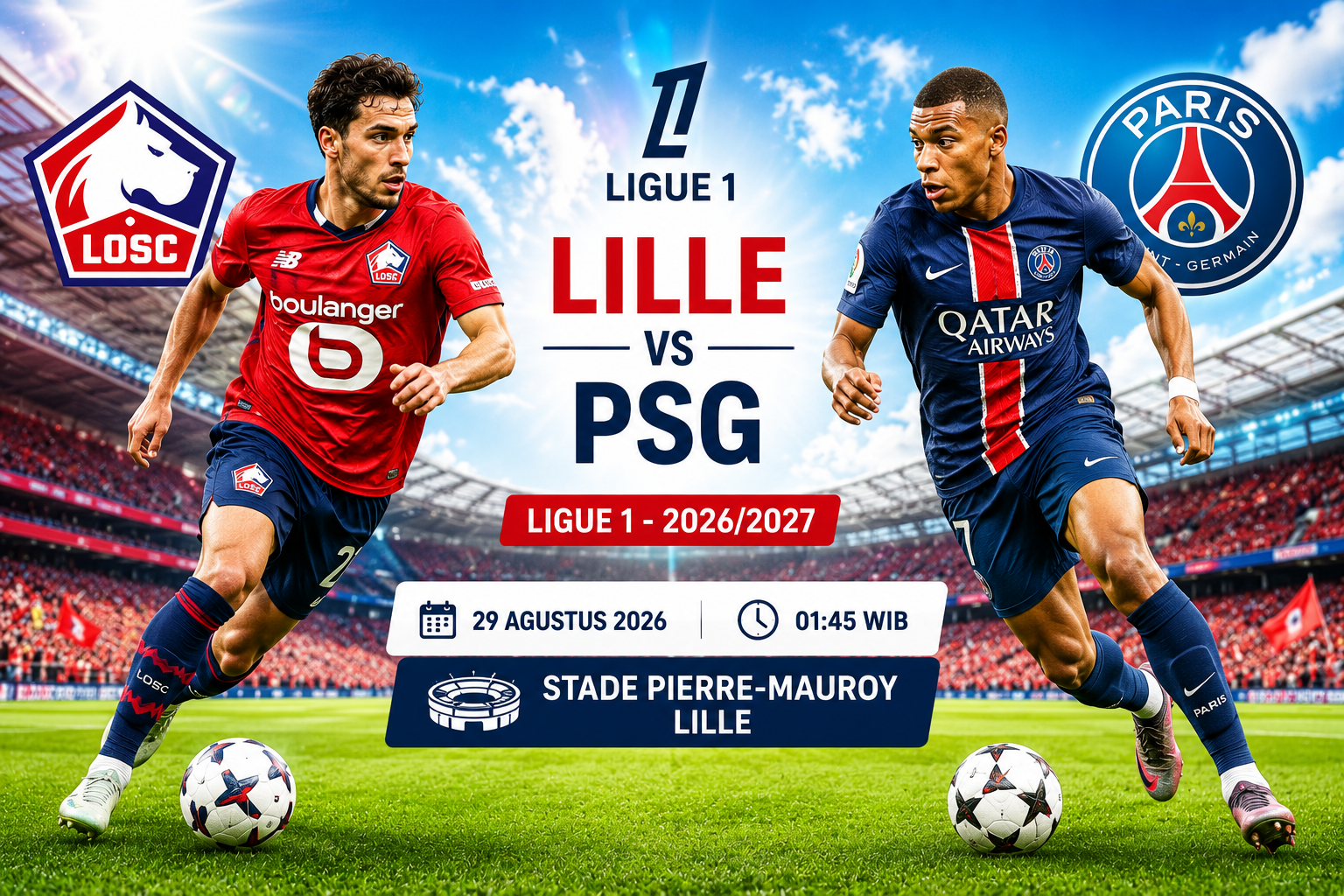 Lille vs PSG