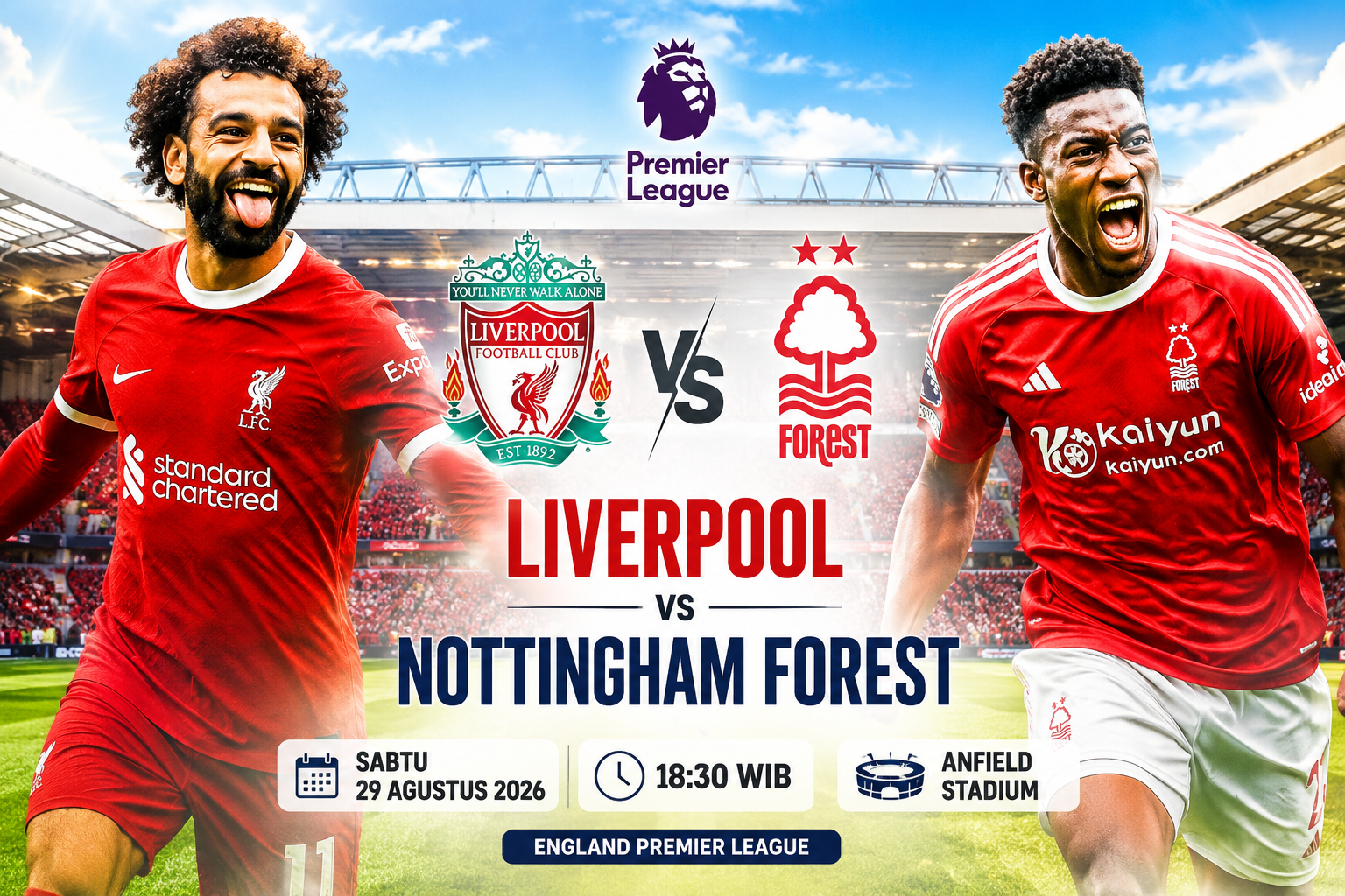 Liverpool vs Nottingham Forest