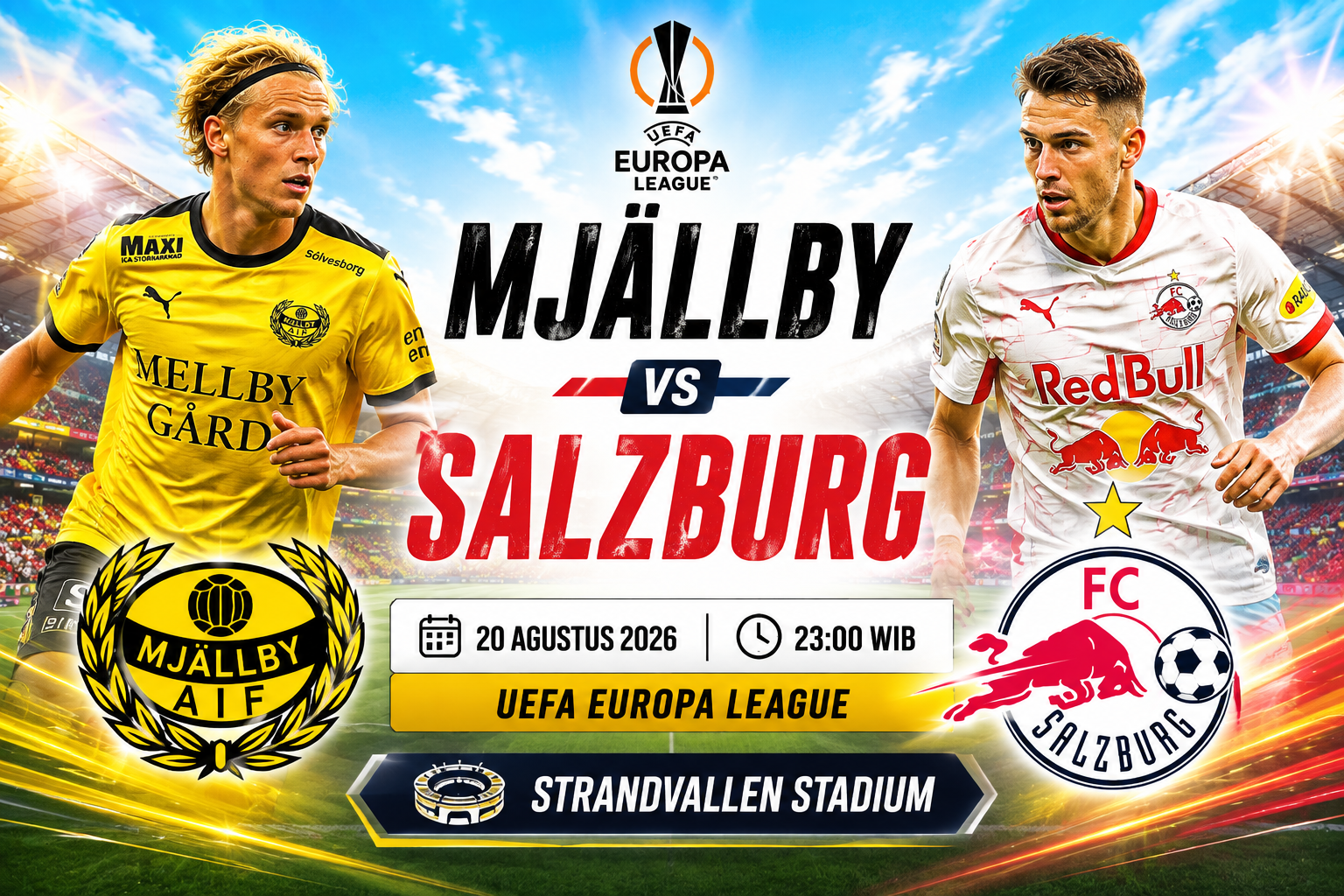 Mjallby vs Salzburg