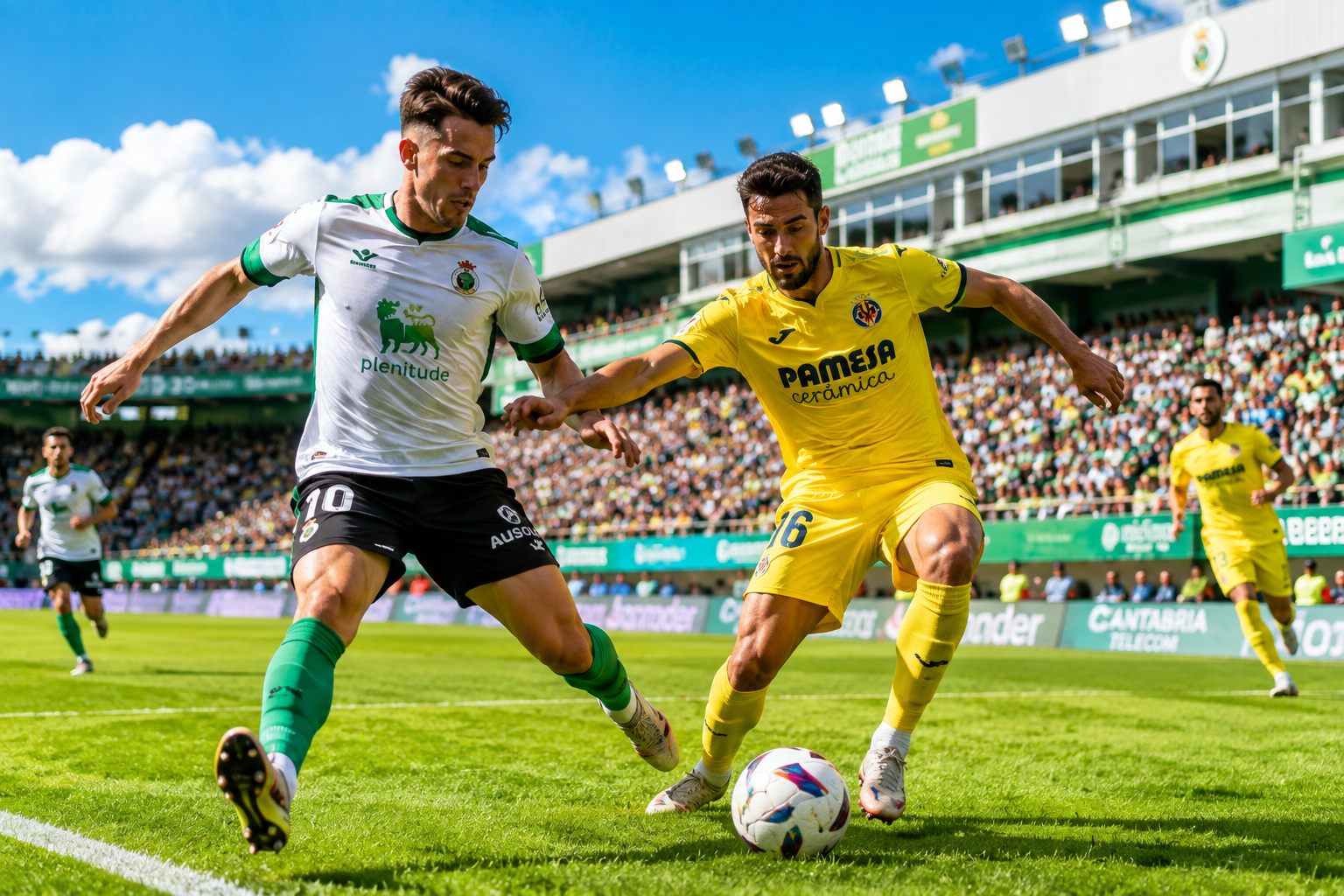 Racing Santander vs Villarreal