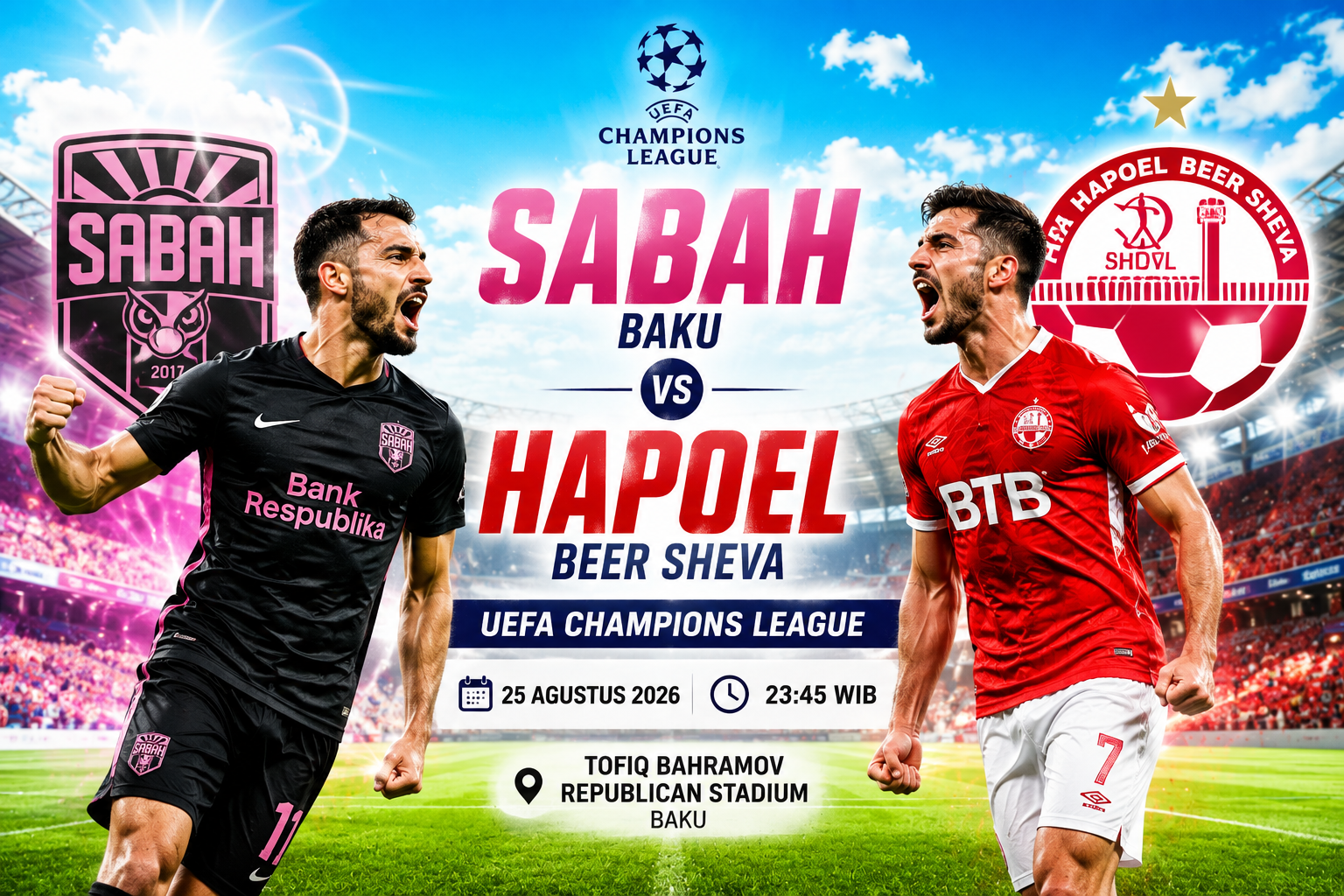 Sabah Baku vs Hapoel Beer Sheva
