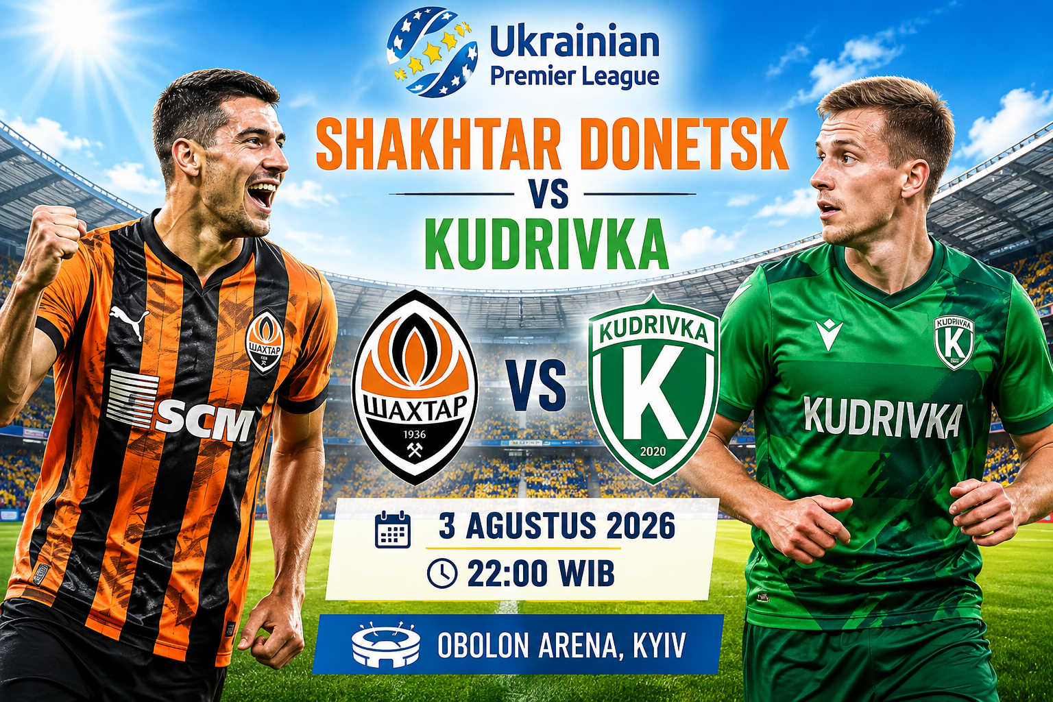 Shakhtar Donetsk vs Kudrivka