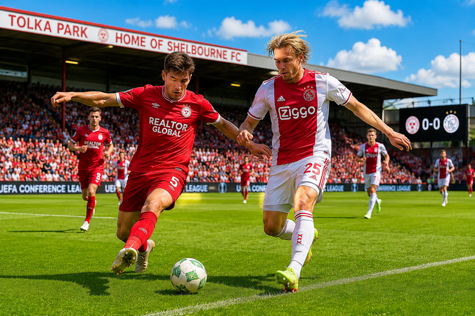 Shelbourne vs Ajax
