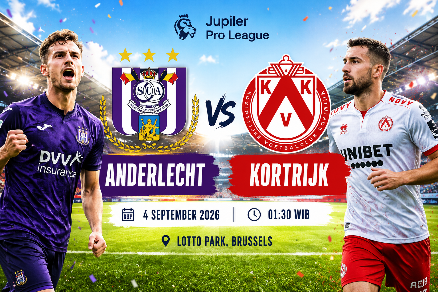 Anderlecht vs Kortrijk