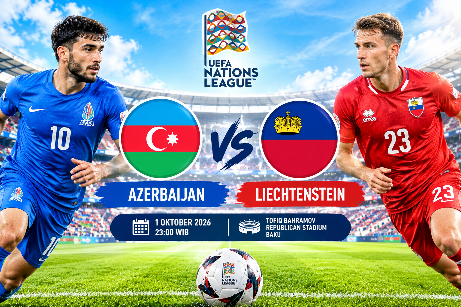 Azerbaijan vs Liechtenstein