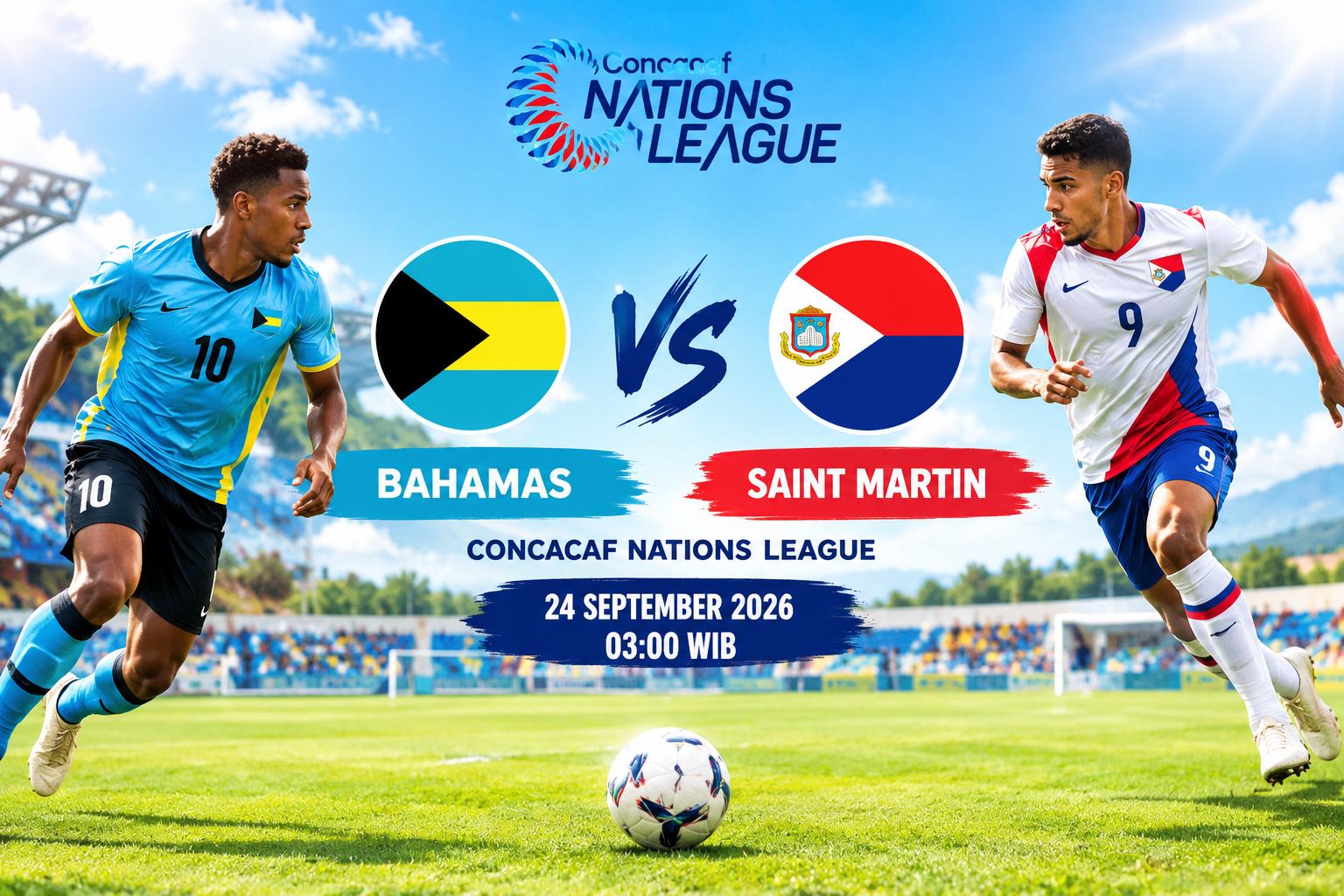 Bahamas vs Saint Martin