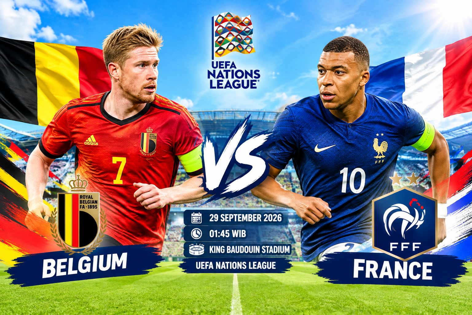 Belgium vs France