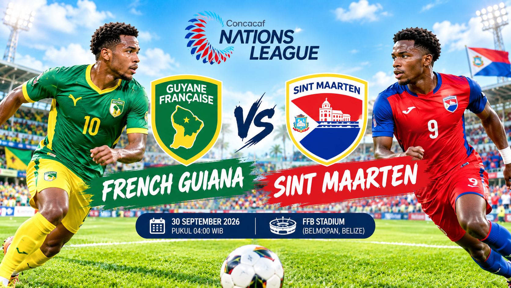 French Guiana vs Sint Maarten