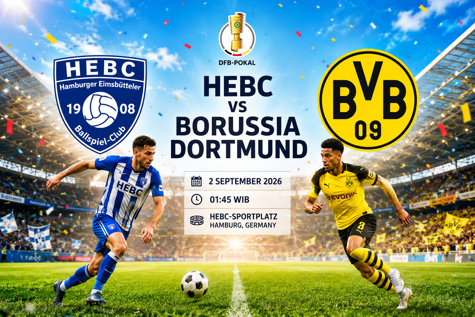 HEBC vs Borussia Dortmund