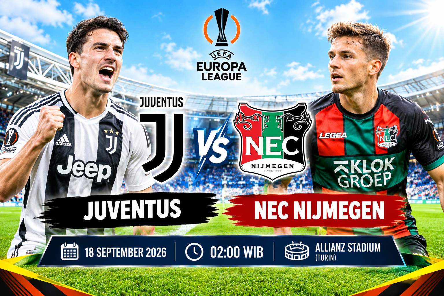 Juventus vs NEC Nijmegen