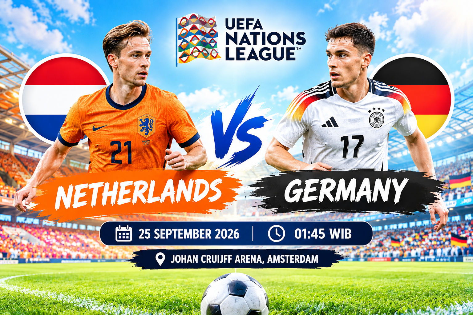 Netherlands vs Germany