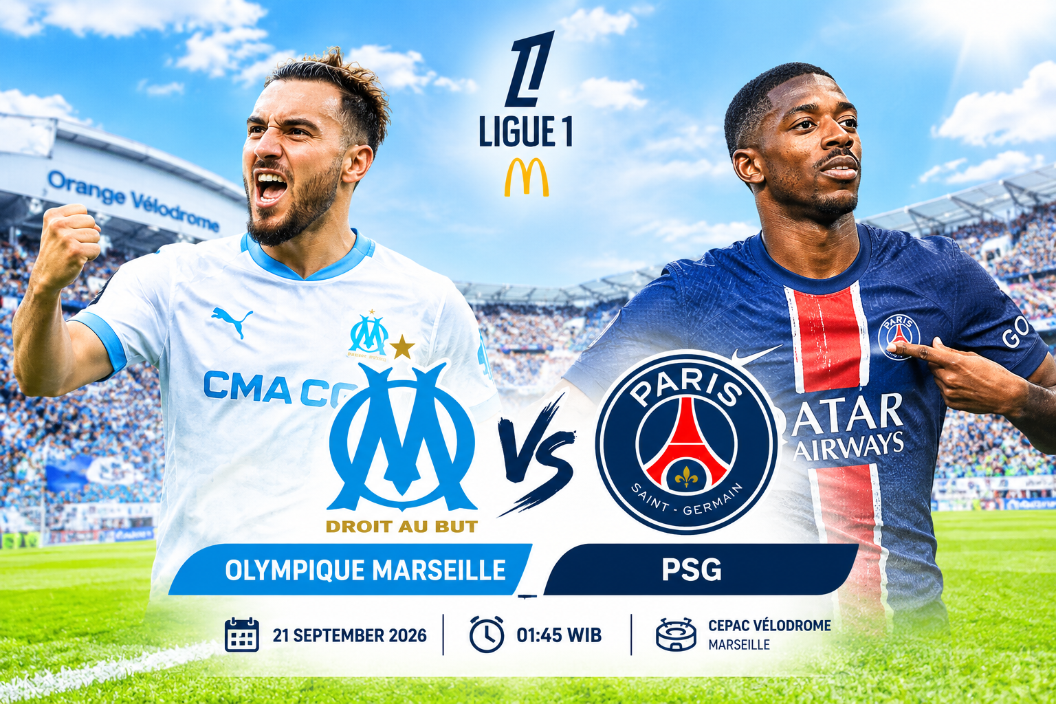Olympique Marseille vs PSG