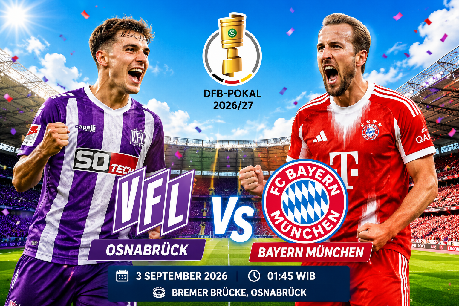 Osnabruck vs Bayern Munchen