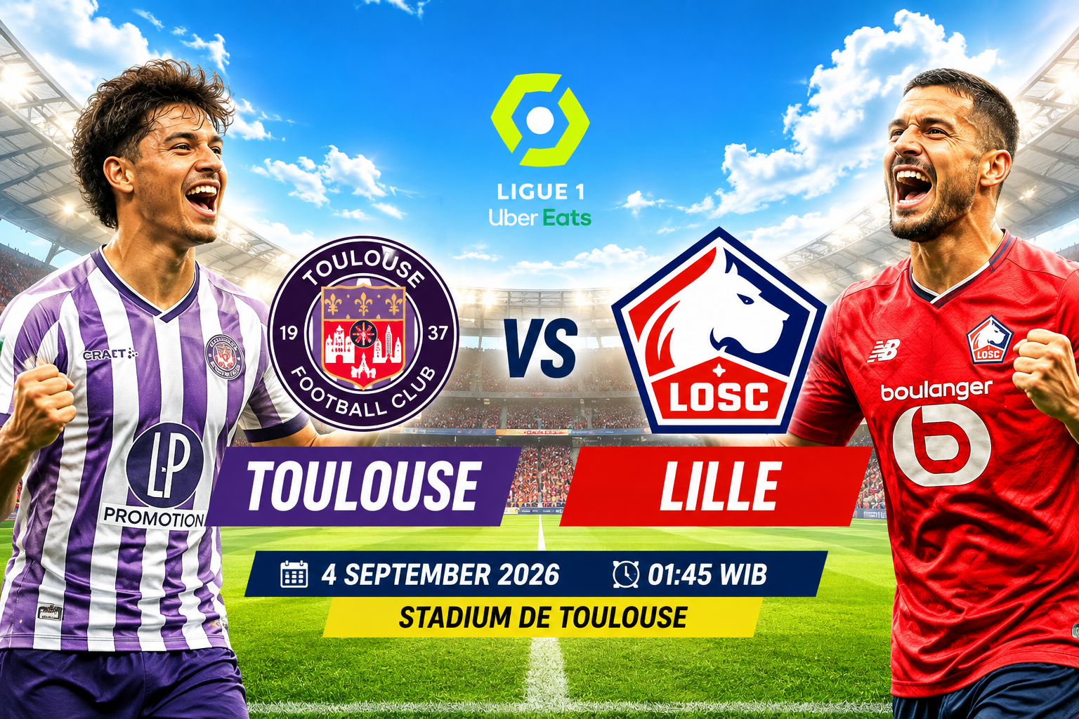 Toulouse vs Lille