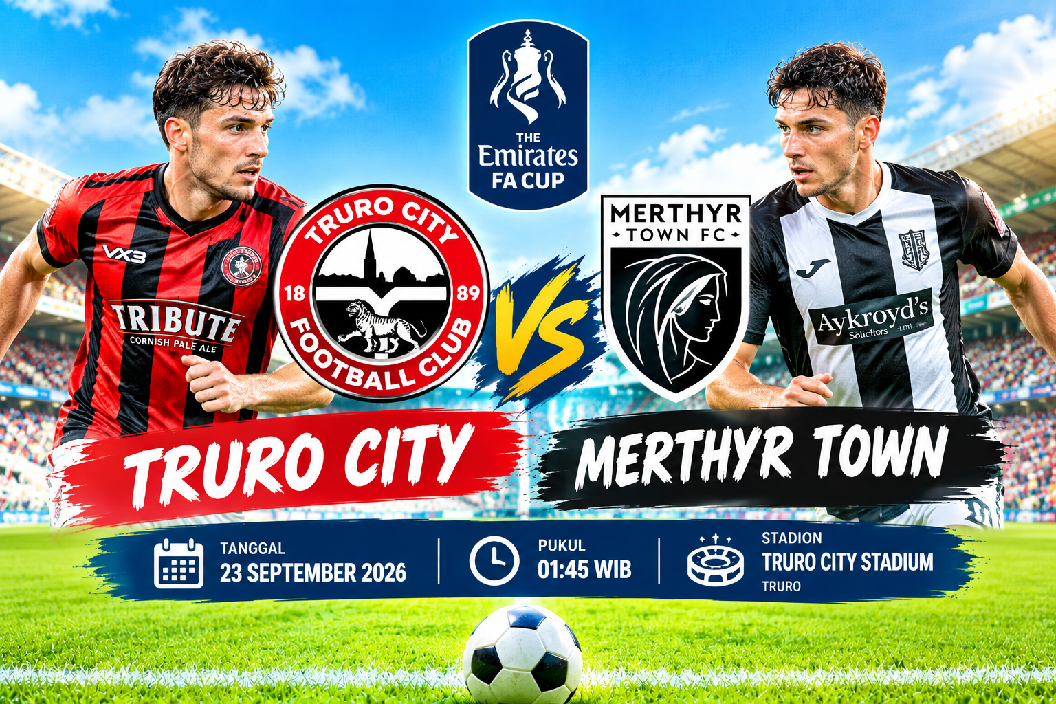 Truro City vs Merthyr Town