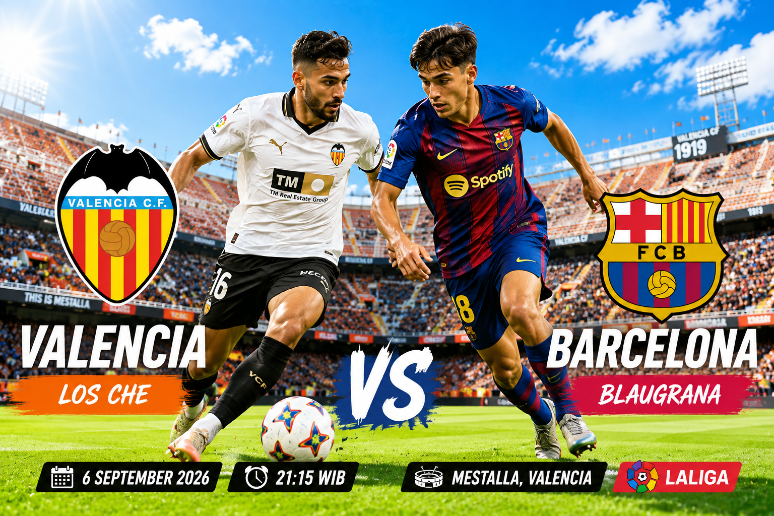 Valencia vs Barcelona