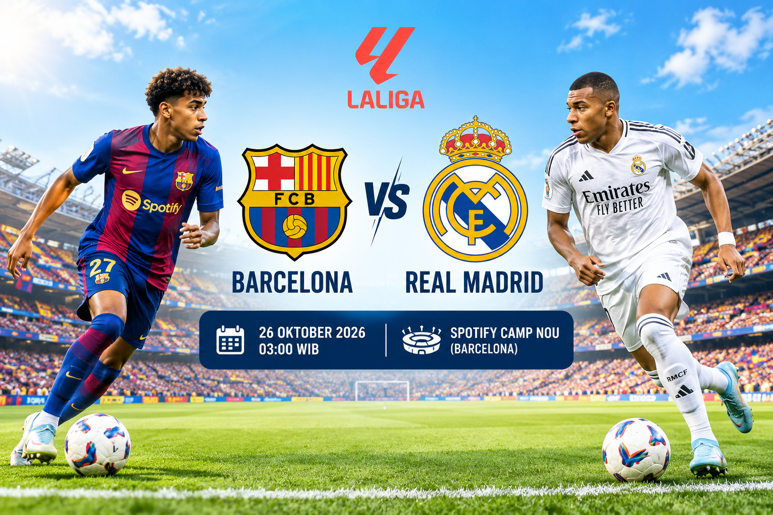 Barcelona vs Real Madrid
