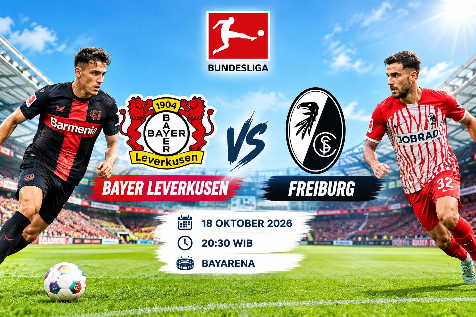 Bayer Leverkusen vs Freiburg
