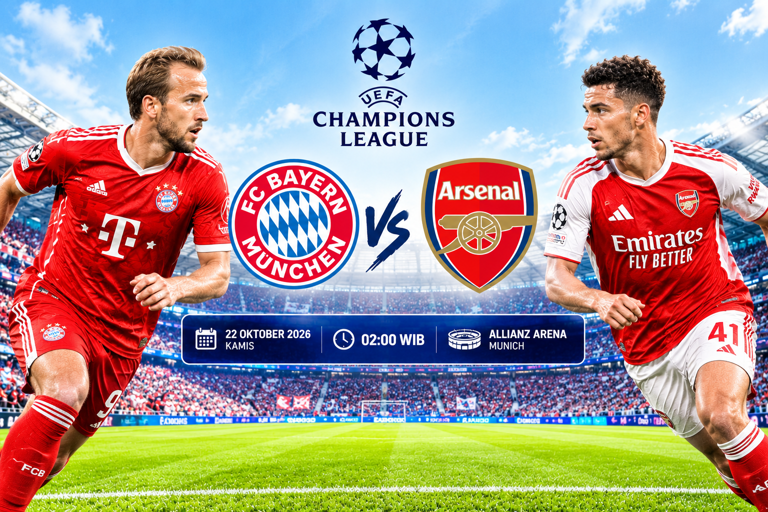 Bayern Munchen vs Arsenal