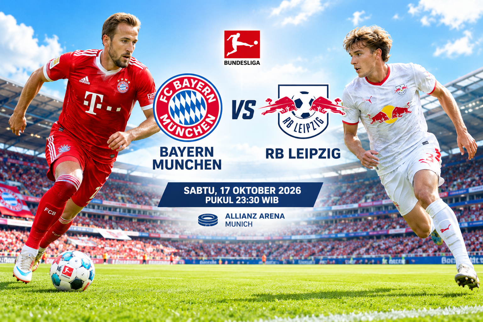 Bayern Munchen vs RB Leipzig