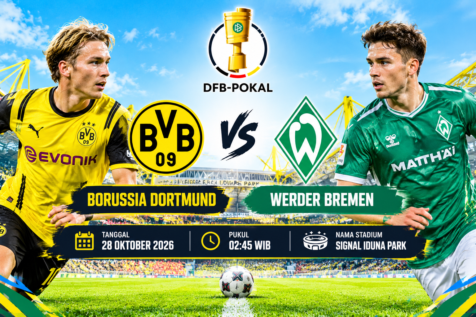 Borussia Dortmund vs Werder Bremen