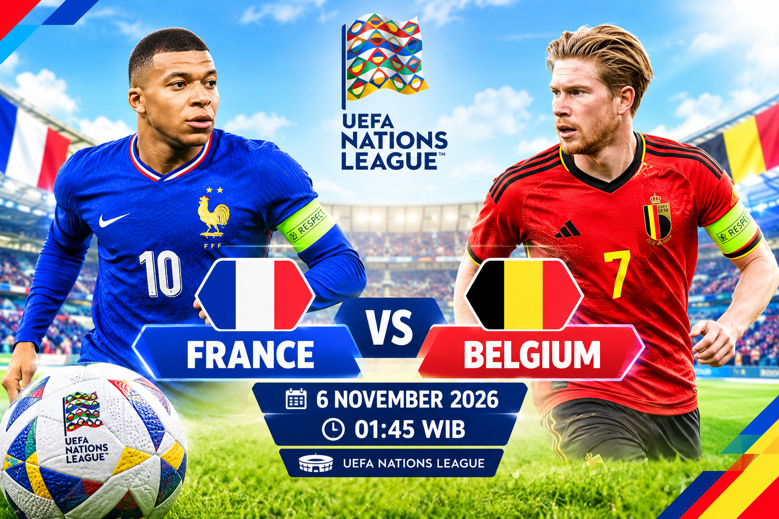 France vs Belgium